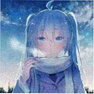 读者头像二，圆框内的文字剪影